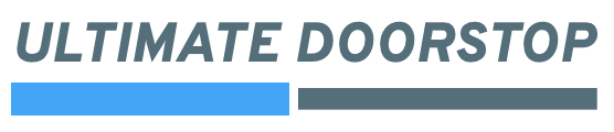 Ultimate Doorstop Logo The Last Doorstop you will ever need